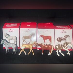 12 Beautiful Horse ornaments